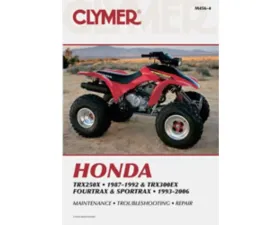 Clymer Repair Manual Honda TRX250X | TRX300EX Fourtrax | Sportrax 1987-2006