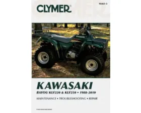 Clymer Repair Manual Kawasaki Bayou KLF220 | KLF250 1988-2011