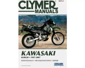 Clymer Repair Manual Kawasaki KLR650 1987-2007