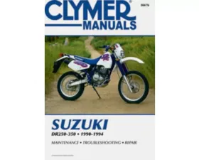 Clymer Repair Manual Suzuki DR250-350 1990-1994