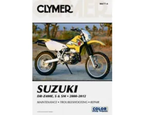 Clymer Repair Manual Suzuki DR-Z400E | DR-Z400S | DR-Z400SM 2000-2012