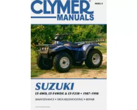 Clymer Repair Manual Suzuki LT-4WD | LT-F4WDX | LT-F250 1987-1998