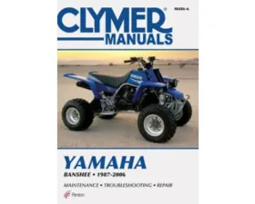 Clymer Repair Manual Yamaha YFZ350 Banshee 1987-2006