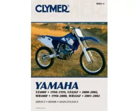Clymer Repair Manual Yamaha YZ400F | YZ426F | WR400F | WR426F 1998-2002
