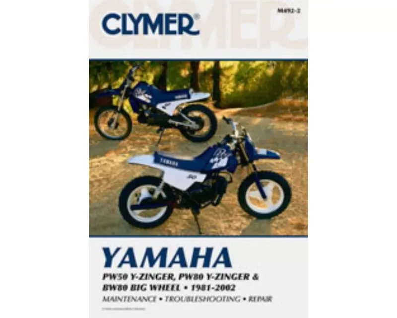 Clymer Repair Manual Yamaha PW50 Y-Zinger | PW80 Y-Zinger | BW80 Big Wheel 1981-2002 - CM4922