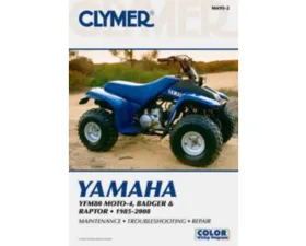 Clymer Repair Manual Yamaha YFM80 Moto-4 | YFM80 Badger | YFM80 Raptor 1985-2008