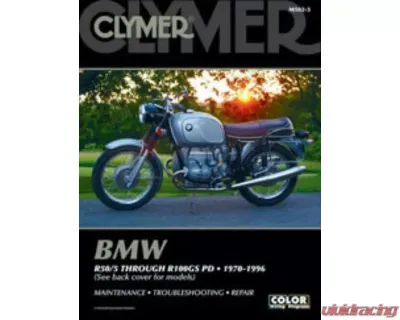 Clymer Repair Manual BMW R50/5-R100GS PD 1970-1996 - CM5023