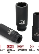 PowerBuilt 33-Piece Socket Set                                     - 640071 - Image 2