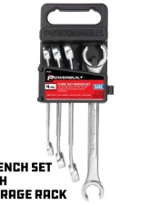 PowerBuilt 4-Piece SAE Flare Nut Wrench Set                                     - 640185 - Image 5