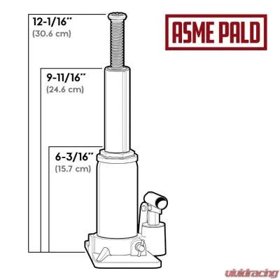 PowerBuilt 2-Ton Bottle Jack - 640405