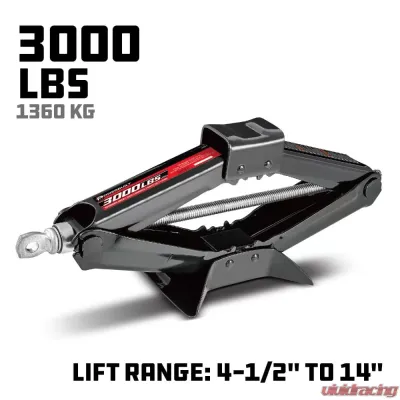 PowerBuilt 1.5-Ton Scissors Jack - 640819