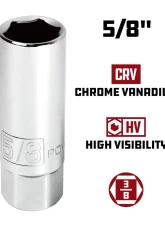 PowerBuilt 5-Piece 3/8-Inch Drive Spark Plug Socket Set                                     - 640855 - Image 4