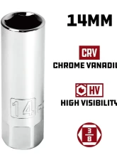 PowerBuilt 5-Piece 3/8-Inch Drive Spark Plug Socket Set                                     - 640855 - Image 7