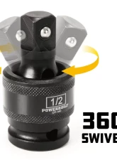 PowerBuilt 7-Piece Impact Universal Joint And Adapter Set                                     - 647095 - Image 3