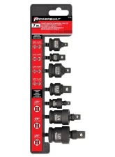 PowerBuilt 7-Piece Impact Universal Joint And Adapter Set                                     - 647095 - Image 5