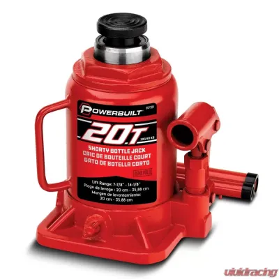 PowerBuilt 20-Ton Shorty Bottle Jack - 647504