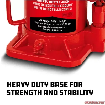 PowerBuilt 20-Ton Shorty Bottle Jack - 647504