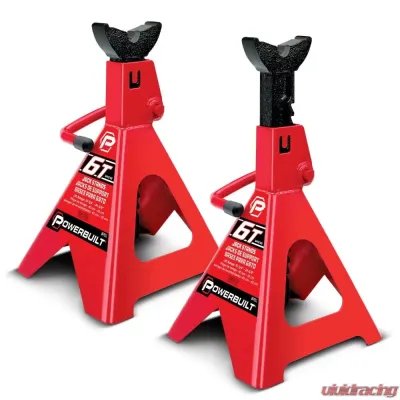 PowerBuilt 2-Piece 6-Ton (12,000 Pounds) Jack Stands - 647511