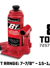 PowerBuilt 8 -Ton Bottle Jack                                     - 647527 - Image 2