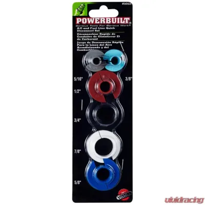 PowerBuilt 6-Piece A/C & Fuel Line Disconnect Set - 648424