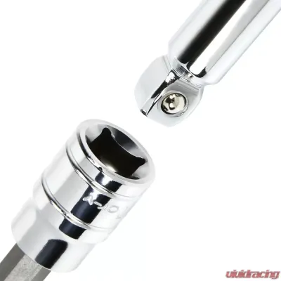 PowerBuilt 7-Piece 3/8-Inch Drive Metric Hex Bit Socket Set - 648663