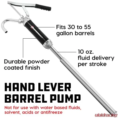PowerBuilt Lever Action Barrel Pump - 648770