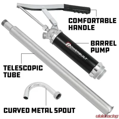 PowerBuilt Lever Action Barrel Pump - 648770