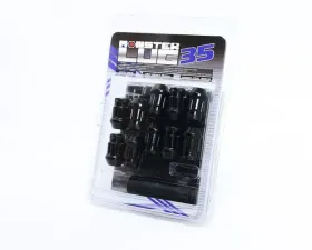 Monster Lug 35 Notch Drive Lug Nut - 12x1.5 Black