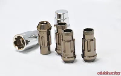 Monster Lug Lock Set - M14x1.5 Chrome - 33002C