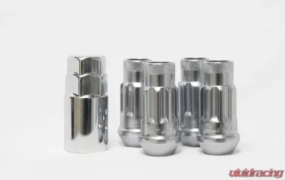 Monster Lug Lock Set - M14x1.5 Chrome - 33002C