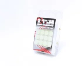 Monster Lug Closed End Caps - M14x1.5 Black