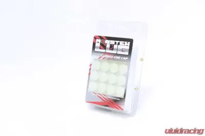 Monster Lug Closed End Caps - M14x1.5 Silver - 33007S