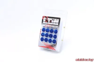 Monster Lug Closed End Caps - M14x1.5 Silver - 33007S