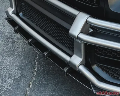VR Aero Carbon Fiber Front Lip Spoiler Mercedes G63 AMG 2019+ - VR-G63A-600