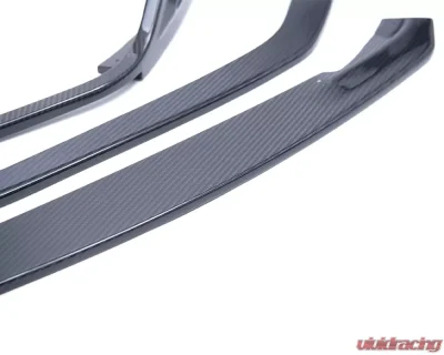 VR Aero Carbon Fiber 4 Piece Front Lip Toyota A90 Supra - VR-A90-600