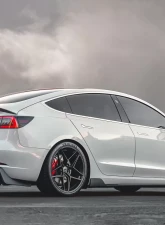 VR Aero Matte Carbon Fiber Rear Diffuser Tesla Model 3 CLEARANCE                                     - VR-TSLM3-610-M - Image 15