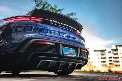 VR Aero Carbon Fiber Trunk Spoiler Porsche Taycan Turbo | Turbo S - VR-9J1-615