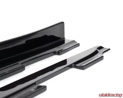 VR Aero Carbon Fiber Side Skirts Porsche Taycan Turbo | Turbo S - VR-9J1-620
