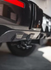 VR Aero Carbon Fiber Rear Diffuser Gloss Finish Mercedes G63 2019-2024                                     - VR-G63A-610 - Image 6