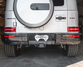 VR Aero Carbon Fiber Rear Diffuser Gloss Finish Mercedes G63 2019-2024
