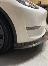VR Aero Carbon Fiber Front Lip Tesla Model Y                                     - VR-TSLMY-600 - Image 2