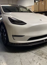 VR Aero Carbon Fiber Front Lip Tesla Model Y                                     - VR-TSLMY-600 - Image 3