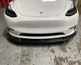 VR Aero Carbon Fiber Front Lip Tesla Model Y