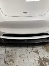 VR Aero Carbon Fiber Front Lip Tesla Model Y                                     - VR-TSLMY-600 - Image 8