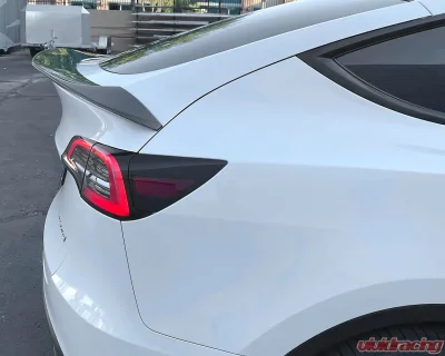 VR Aero Carbon Fiber Rear Trunk Spoiler Tesla Model Y - VR-TSLMY-615