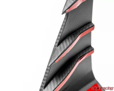 VR Aero Carbon Fiber Front Lip Spoiler Audi RS6 Avant C8 2019-2025 - VR-RS6-600