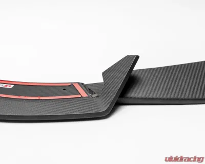 VR Aero Carbon Fiber Front Lip Spoiler Audi RS6 Avant C8 2019-2025 - VR-RS6-600