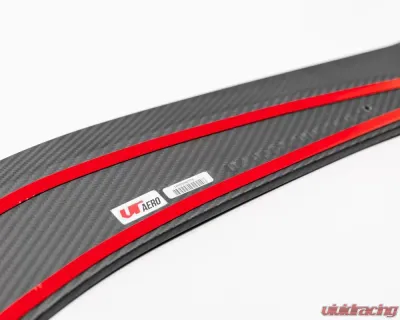 VR Aero Carbon Fiber Front Lip Spoiler Audi RS6 Avant C8 2019-2025 - VR-RS6-600
