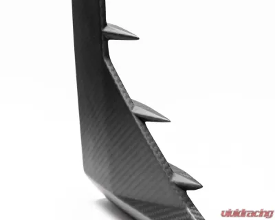 VR Aero Carbon Fiber Front Lip Spoiler Audi RS6 Avant C8 2019-2025 - VR-RS6-600