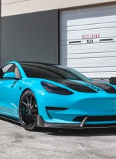 VR Aero Type SL Carbon Fiber Complete Body Kit Tesla Model 3 2018+                                     - VR-TSLM3-Kit - Image 4